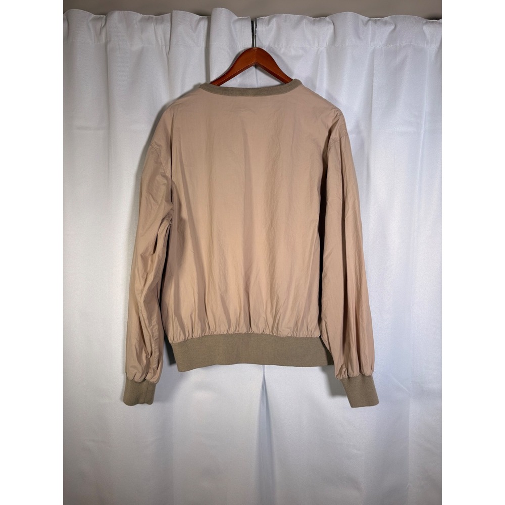 Vintage 90s Polo Ralph Lauren Pullover L Khaki Wool Rib Sportsman Outdoor - Picture 10 of 12